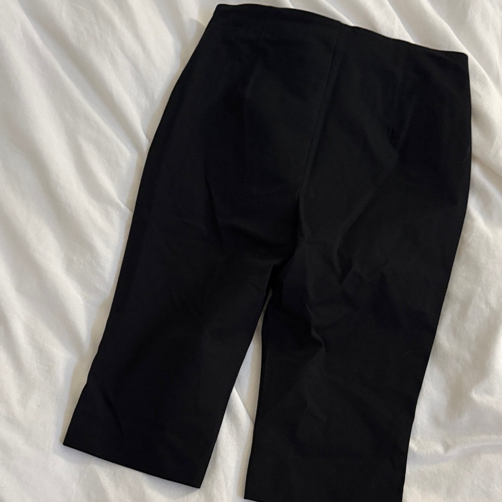 Old Navy Extra High Waisted Polished Pixie Classic Black Cropped Pants 8 nwt - Picture 4 of 5